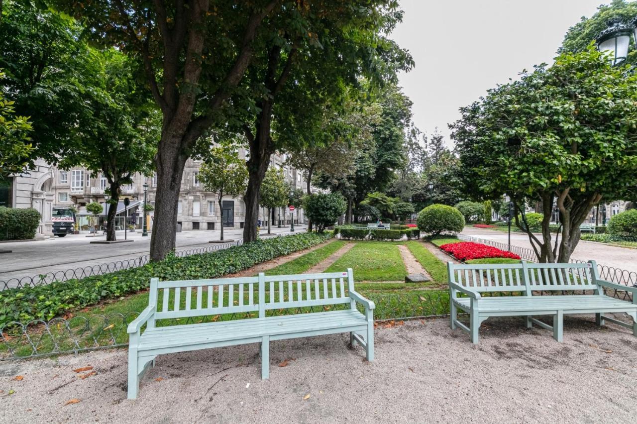 Suite Lujo Centro-Nautico-Cies+Parking Vigo Zewnętrze zdjęcie