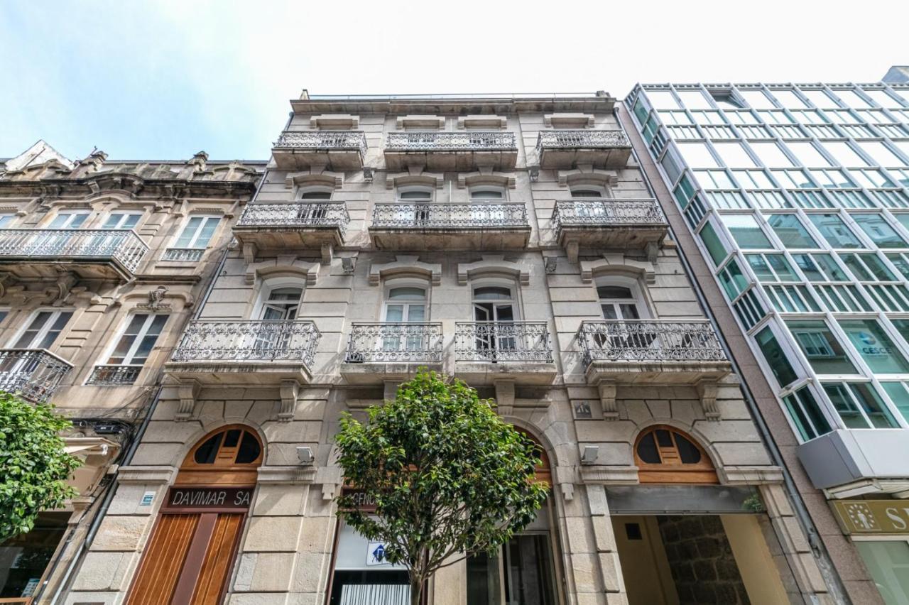 Suite Lujo Centro-Nautico-Cies+Parking Vigo Zewnętrze zdjęcie