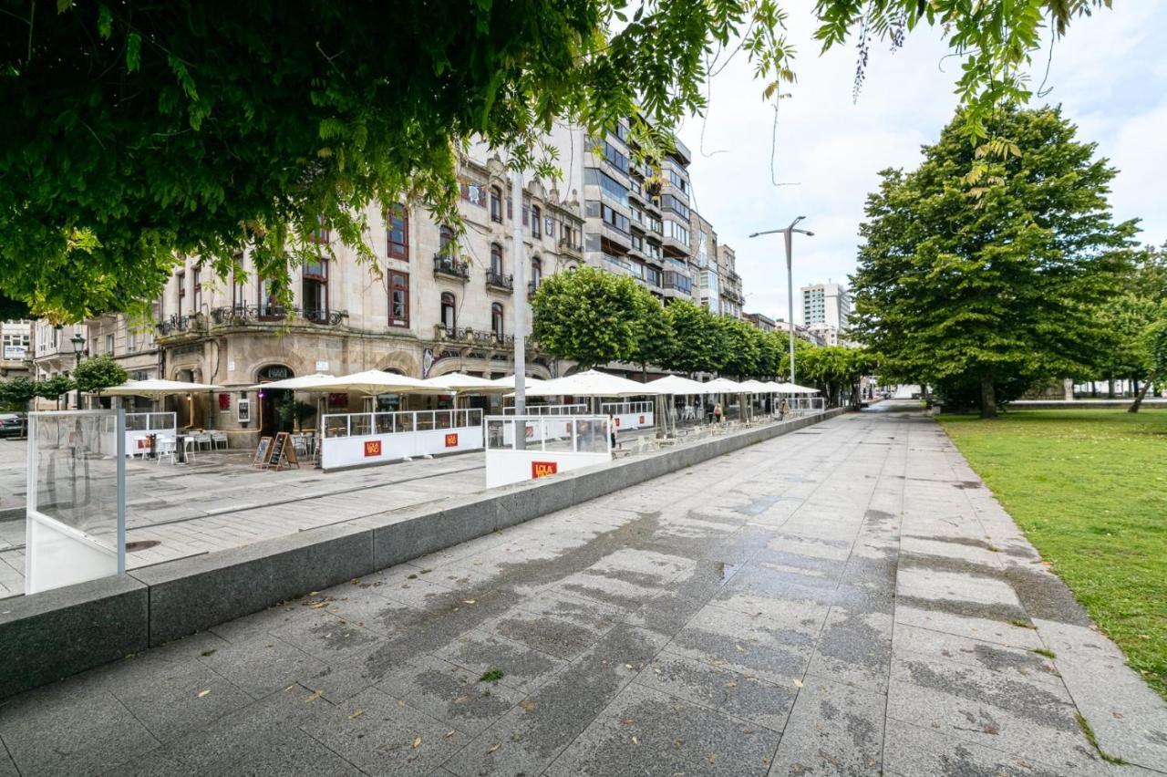 Suite Lujo Centro-Nautico-Cies+Parking Vigo Zewnętrze zdjęcie