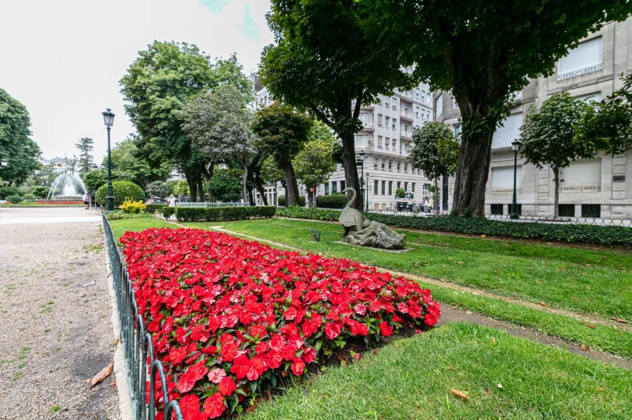 Suite Lujo Centro-Nautico-Cies+Parking Vigo Zewnętrze zdjęcie
