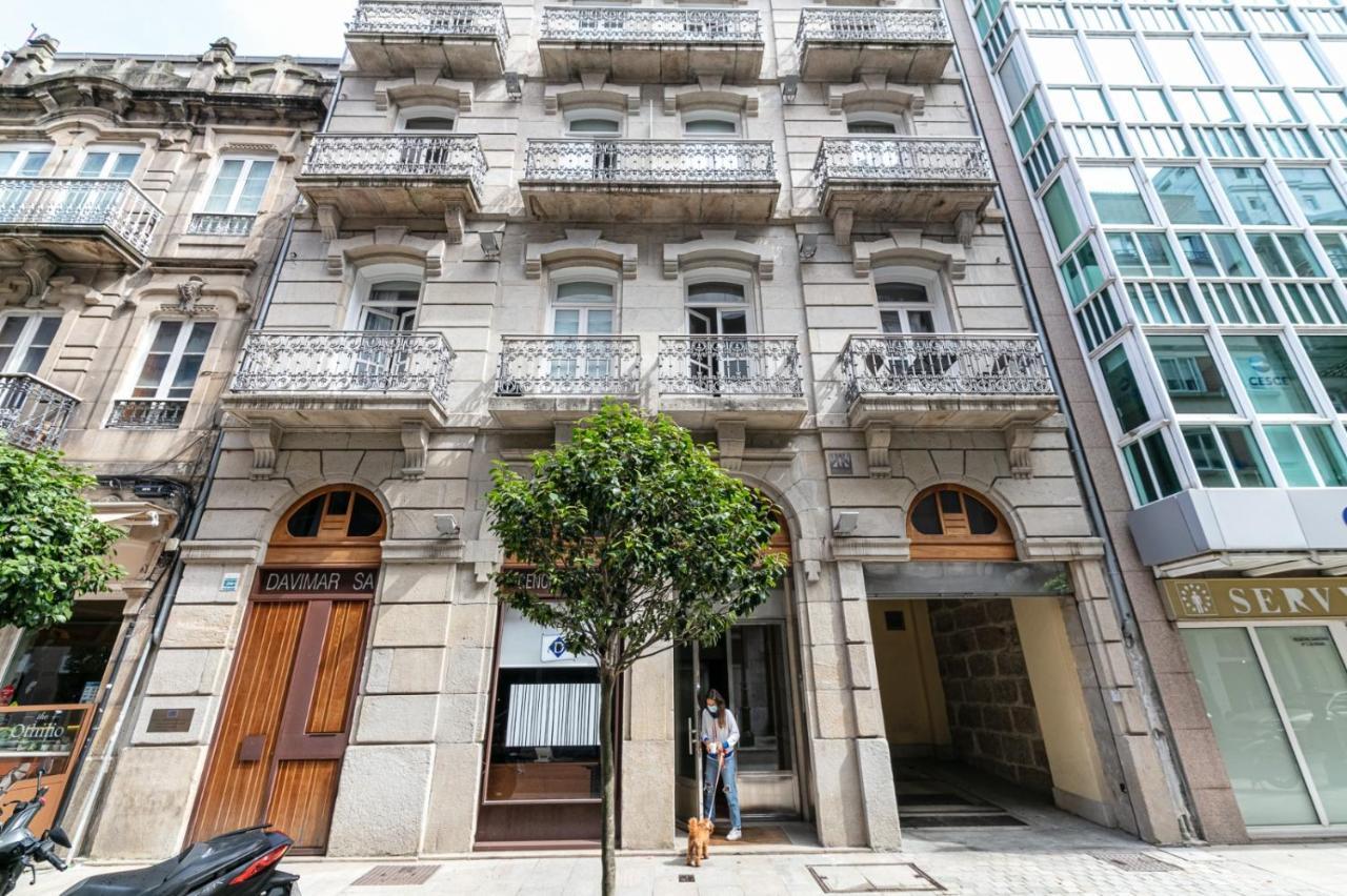 Suite Lujo Centro-Nautico-Cies+Parking Vigo Zewnętrze zdjęcie